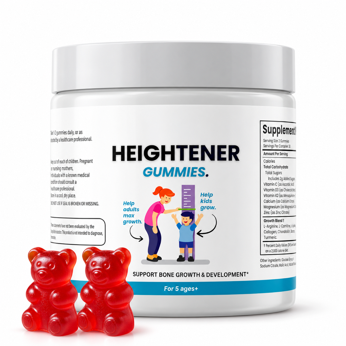 Support Development with Growth Gummies