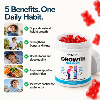 Support Development with Growth Gummies