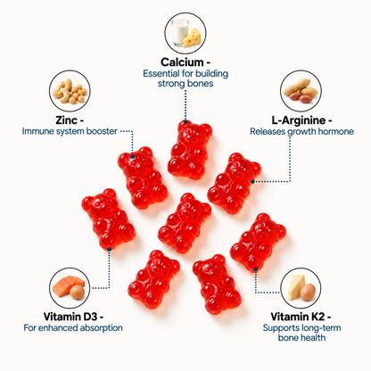 Support Development with Growth Gummies